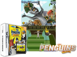 Penguins of Madagascar, The (Europe) (De,Nl) (NDSi Enhanced) Cover